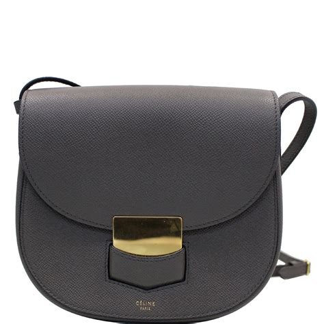 celine trotteur bag small|Small Trotteur bag in grained calfskin .